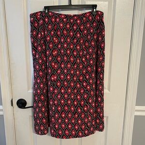 Multi-color skirt, Sag Harbor, size 18.